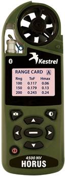Kestrel 4500 NV HORUS射击手持气象仪